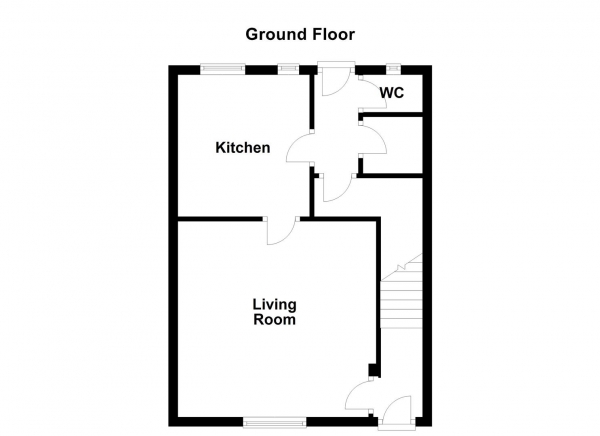 Floor Plan Image for 3 Bedroom Terraced House for Sale in Armitage Buildings, Dewsbury