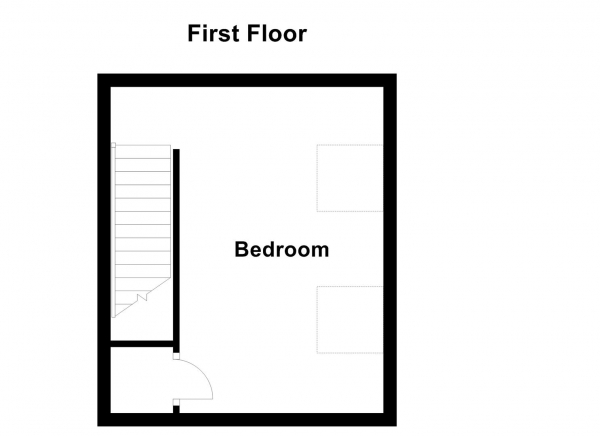 Floor Plan Image for 1 Bedroom Ground Flat for Sale in Northfield MIlls, Church Street, Ossett