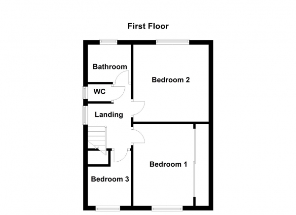 Floor Plan Image for 3 Bedroom Semi-Detached House for Sale in Church Street, Ossett