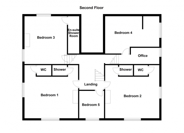 Floor Plan Image for 5 Bedroom Detached House for Sale in Dimple Wells Lane, Ossett