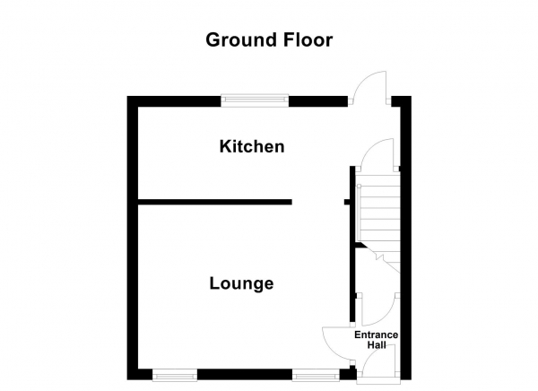 Floor Plan Image for 2 Bedroom Terraced House for Sale in Woodbine Street, Ossett