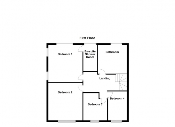 Floor Plan Image for 5 Bedroom Semi-Detached House for Sale in Green Lane Close, Overton, Wakefield