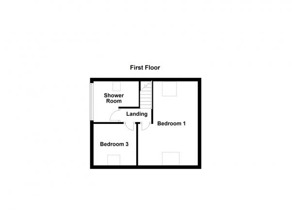 Floor Plan Image for 2 Bedroom Semi-Detached Bungalow for Sale in Greatfield Road, Ossett