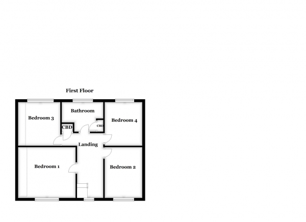 Floor Plan Image for 4 Bedroom Detached House for Sale in Wentworth Drive, Emley, Huddersfield