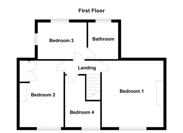 Floor Plan Image for 4 Bedroom Semi-Detached House for Sale in Upper Lane, Netherton, Wakefield