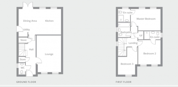 Floor Plan Image for 3 Bedroom Detached House for Sale in Church Street, Ossett