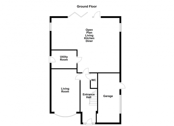 Floor Plan Image for 4 Bedroom Property for Sale in Brookfields, Netherton, Wakefield