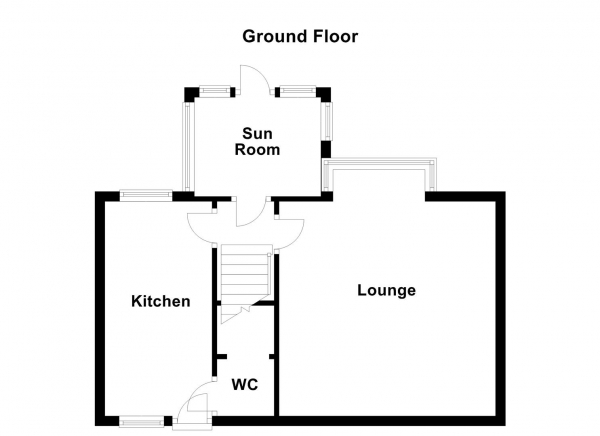 Floor Plan Image for 2 Bedroom Semi-Detached House for Sale in Gordon Avenue, Ossett