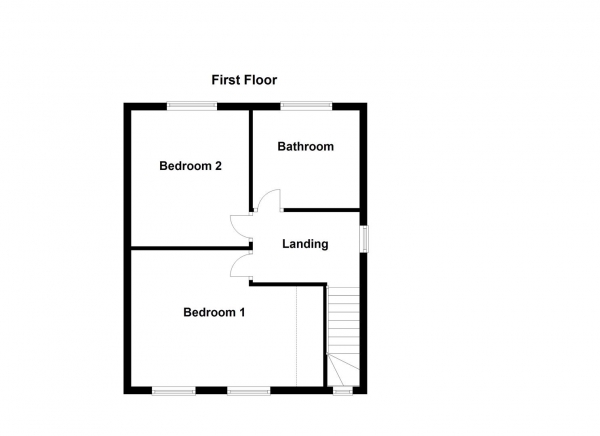 Floor Plan Image for 2 Bedroom Detached House for Sale in Edge Lane, Thornhill, Dewsbury