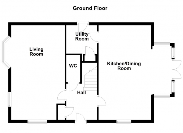 Floor Plan Image for 4 Bedroom Detached House for Sale in Grange Ash Close, Flockton, Wakefield