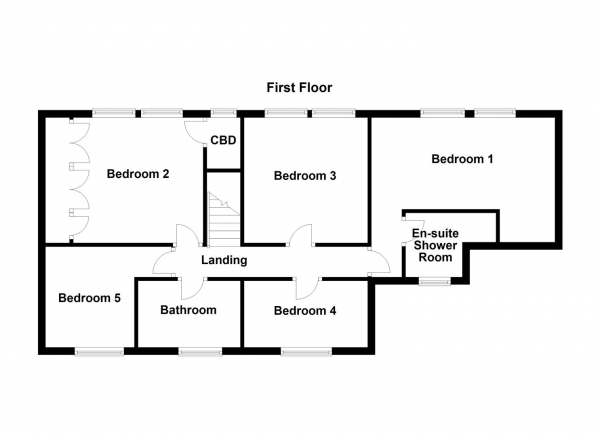 Floor Plan Image for 5 Bedroom Semi-Detached House for Sale in Old Road, Overton, Wakefield