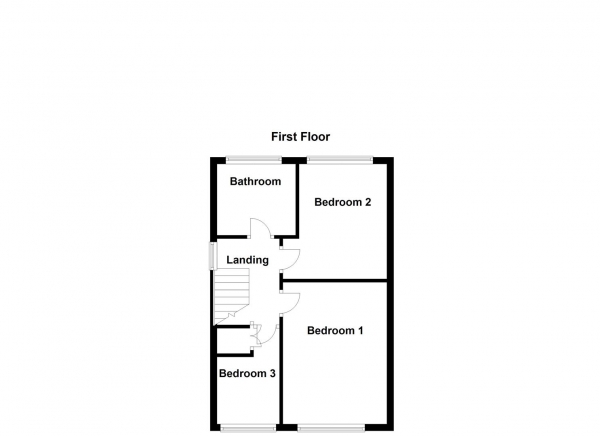 Floor Plan Image for 3 Bedroom Semi-Detached House for Sale in Whitley Spring Crescent, Ossett