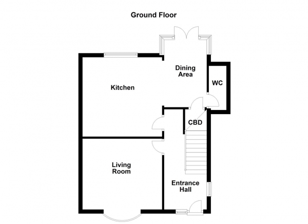 Floor Plan Image for 3 Bedroom Detached House for Sale in Headland Lane, Earlsheaton, Dewsbury