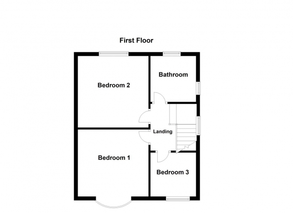 Floor Plan Image for 3 Bedroom Detached House for Sale in Headland Lane, Earlsheaton, Dewsbury