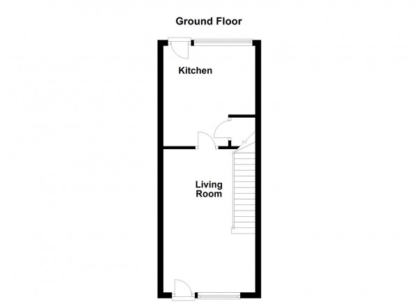 Floor Plan Image for 2 Bedroom Terraced House for Sale in Sovereigns Way, Dewsbury