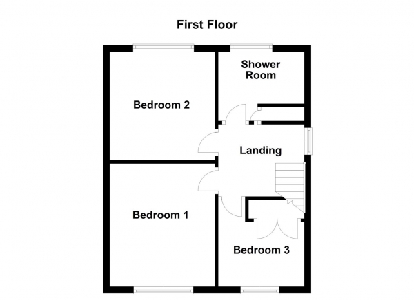 Floor Plan Image for 3 Bedroom Semi-Detached House for Sale in Prospect Road, Ossett