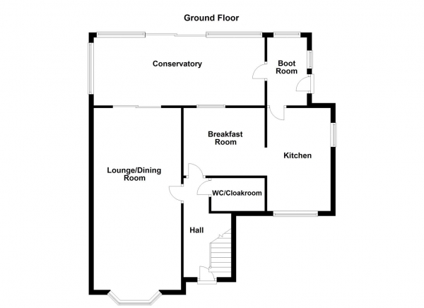 Floor Plan Image for 4 Bedroom Detached House for Sale in Upper Lane, Netherton, Wakefield