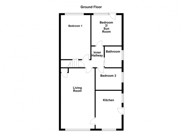 Floor Plan Image for 3 Bedroom Semi-Detached Bungalow for Sale in Athold Drive, Ossett