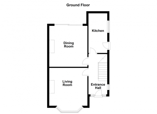 Floor Plan Image for 3 Bedroom Semi-Detached House for Sale in Kingsway, Ossett