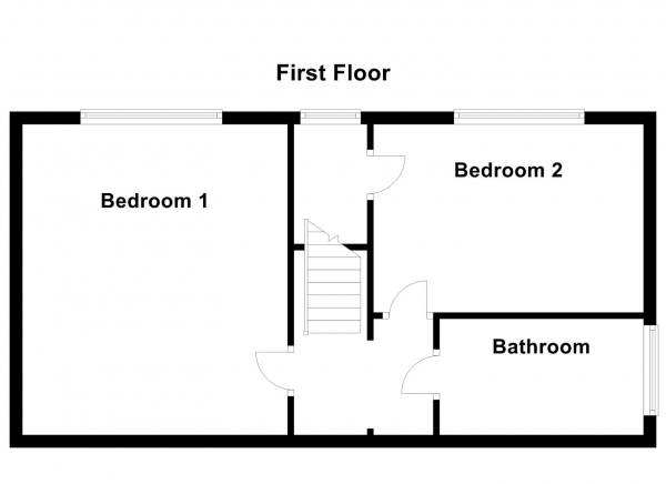 Floor Plan Image for 2 Bedroom Semi-Detached House for Sale in Sands Road, Earlsheaton, Dewsbury