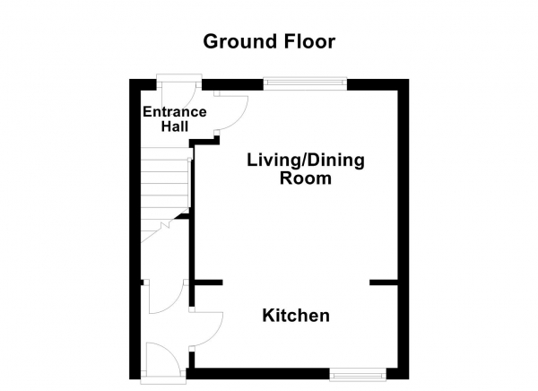 Floor Plan Image for 1 Bedroom Terraced House for Sale in Dale Street, Ossett