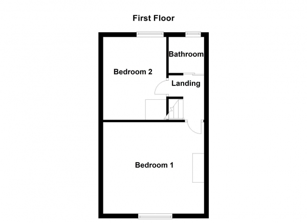 Floor Plan Image for 2 Bedroom Terraced House for Sale in Audrey Street, Ossett