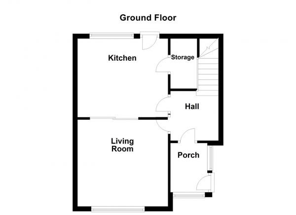 Floor Plan Image for 2 Bedroom Property for Sale in Athold Street, Ossett