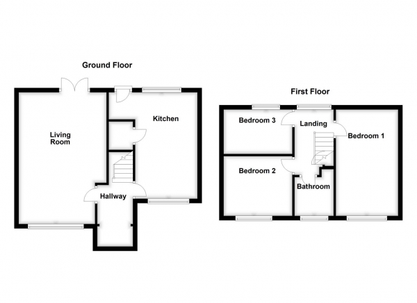 Floor Plan Image for 3 Bedroom Detached House for Sale in The Sycamores, Horbury, Wakefield