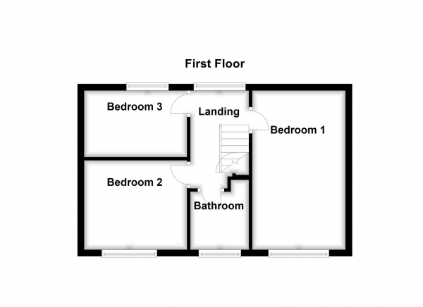 Floor Plan Image for 3 Bedroom Detached House for Sale in The Sycamores, Horbury, Wakefield