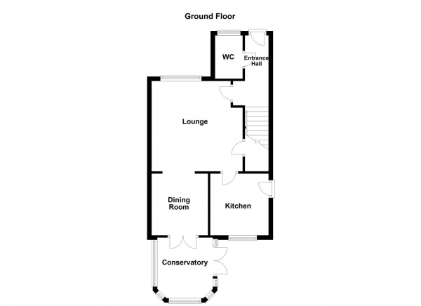 Floor Plan Image for 3 Bedroom Detached House for Sale in Mayfield Gardens, Ossett