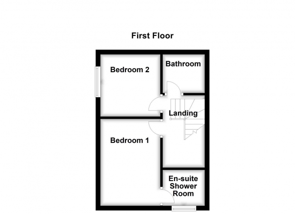 Floor Plan Image for 3 Bedroom Town House for Sale in Moorcroft., Ossett