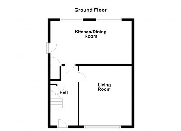 Floor Plan Image for 3 Bedroom Semi-Detached House for Sale in Fairfield Avenue, Ossett