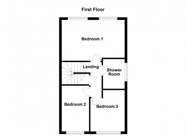 Floor Plan Image for 3 Bedroom Semi-Detached House for Sale in Longlands Road, Ossett