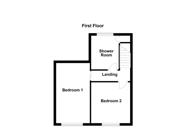 Floor Plan Image for 3 Bedroom Semi-Detached Bungalow for Sale in Barmby Close, Ossett