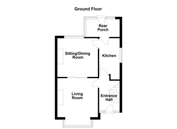 Floor Plan Image for 3 Bedroom Semi-Detached House for Sale in Heybeck Lane, Woodkirk, Dewsbury