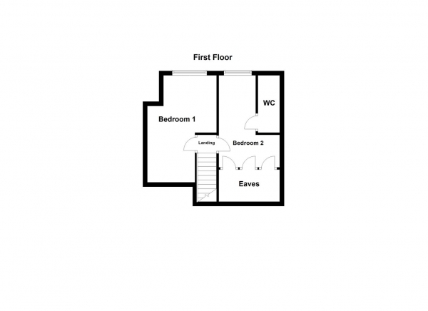 Floor Plan Image for 2 Bedroom Semi-Detached Bungalow for Sale in South Parade, Ossett