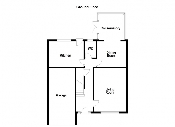 Floor Plan Image for 4 Bedroom Detached House for Sale in Wood Mount, Overton, Wakefield