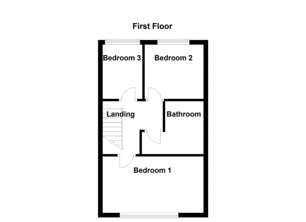 Floor Plan Image for 3 Bedroom Terraced House for Sale in Grove Street, Ossett