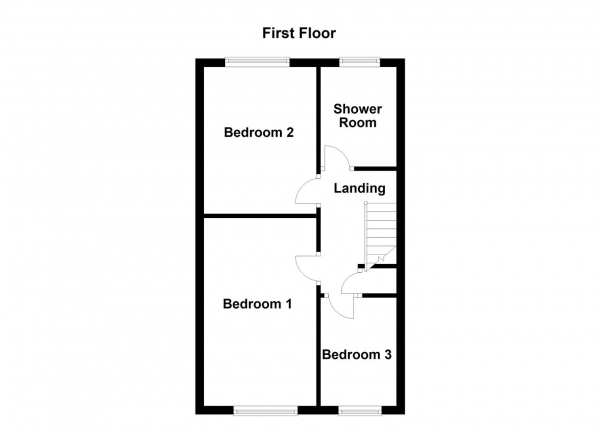 Floor Plan Image for 3 Bedroom Town House for Sale in Cedar Avenue, Ossett