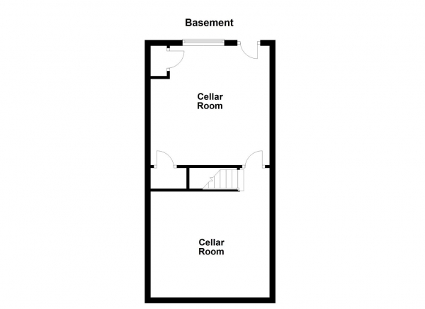 Floor Plan Image for 2 Bedroom Terraced House for Sale in Wakefield Road, Dewsbury