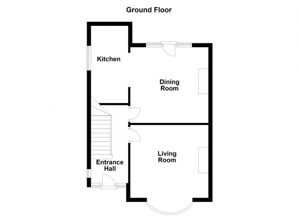 Floor Plan Image for 3 Bedroom Semi-Detached House for Sale in Kingsway, Ossett