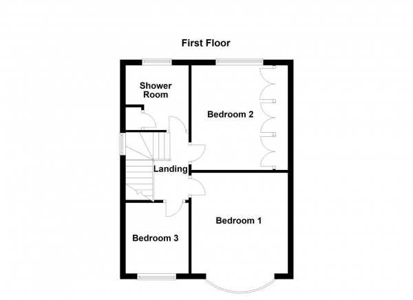 Floor Plan Image for 3 Bedroom Semi-Detached House for Sale in Kingsway, Ossett