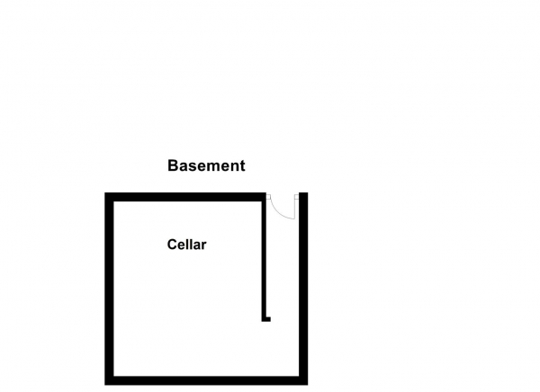 Floor Plan Image for 3 Bedroom End of Terrace House for Sale in Chestnut Terrace, Dewsbury