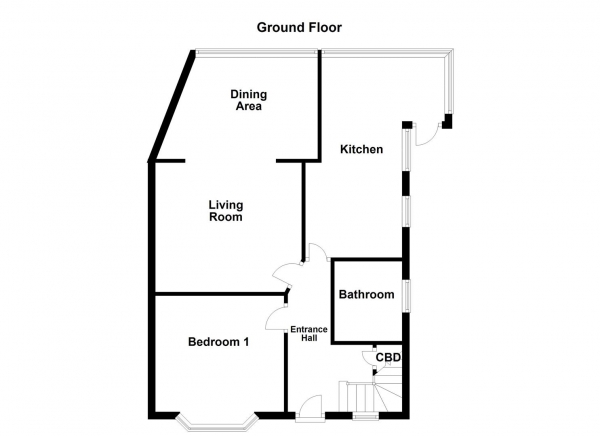 Floor Plan Image for 3 Bedroom Semi-Detached Bungalow for Sale in Wilman Post, Ossett