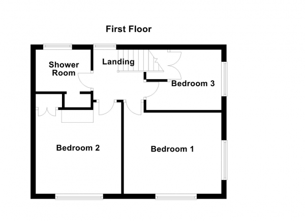 Floor Plan Image for 3 Bedroom Semi-Detached House for Sale in Maple Road, Dewsbury