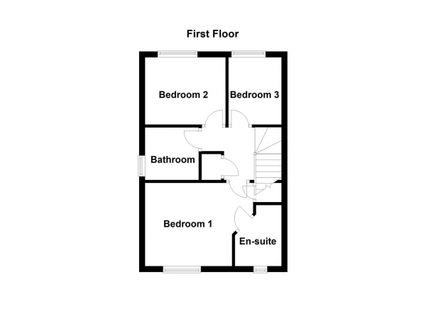 Floor Plan Image for 3 Bedroom Semi-Detached House for Sale in Marsden Avenue, Ossett, Wakefield
