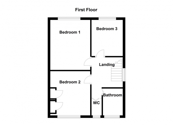 Floor Plan Image for 3 Bedroom Semi-Detached House for Sale in Owl Lane, Ossett