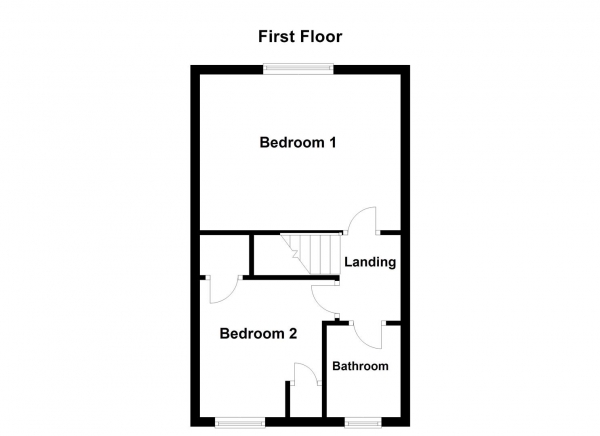 Floor Plan Image for 2 Bedroom Town House for Sale in Nettleton Chase,, Ossett