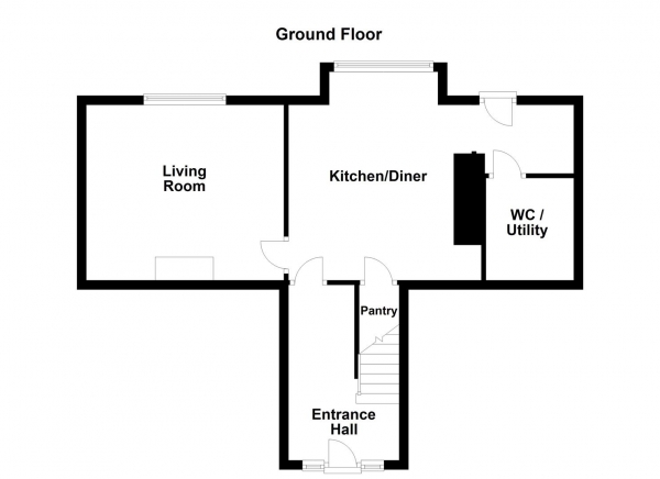 Floor Plan Image for 3 Bedroom Semi-Detached House for Sale in Kingsway, Ossett