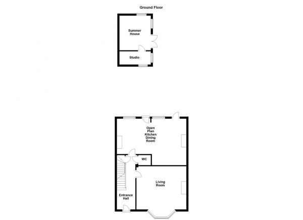 Floor Plan Image for 4 Bedroom Terraced House for Sale in Grosvenor Road, Upper Batley